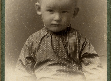 Портрет маленького мальчика. 10 августа 1912 г. Владивосток.