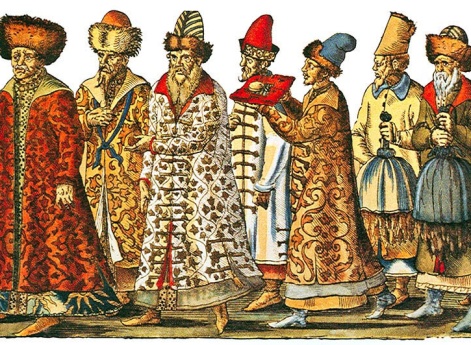 Посольство великого князя из Москвы к римско-цесарскому величеству: также в каком платье и виде каждый из них прибыл ко двору, когда они римско-цесарскому величеству подносили верительные грамоты и подарки в Регенсбурге на сейме 18 июля 1576 г.