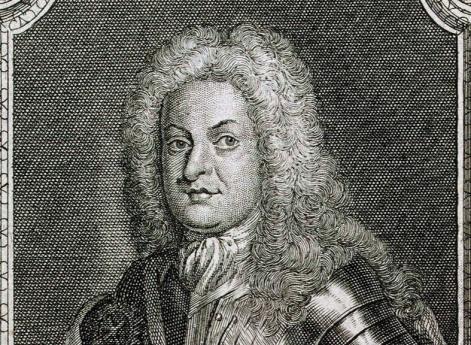 Портрет графа А.И. Остермана в латах