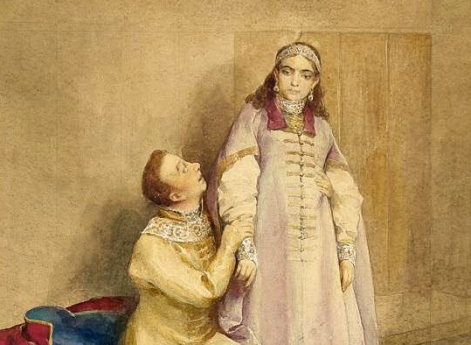 Лжедмитрий I и царевна Ксения Годунова