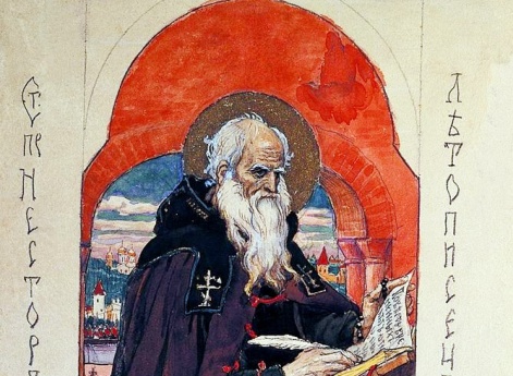 Нестор Летописец (эскиз росписи для Владимирского собора в Киеве)