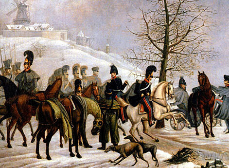 Сцена заграничных походов русской армии 1813-1814 гг.