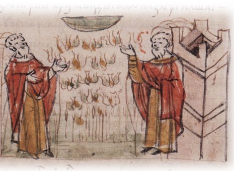 Нашествие саранчи на Русскую землю.