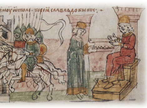 Отъезд Юрия Владимировича Долгорукого в Городок с детьми после изгнания из Киева Изяславом Мстиславичсм; отослание Изяславом Мстиславичсм Киевским сына Мстислава в Канев.