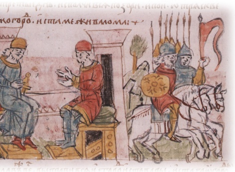 Совет Изяслава Мстиславича Киевского и Изяслава Давыдовича Стародубского; движение войск Юрия Владимировича Долгорукого (Ростовского).