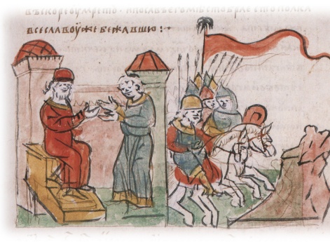 Вокняжение в Полоцке Святополка — сына Изяслава Ярославича; бегство Всеслава Брячиславича из Полоцка. (?)