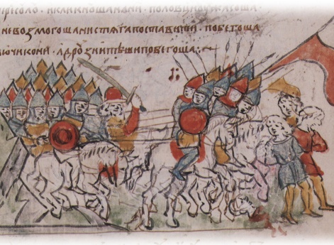 Победа войск Святополка Изяславича Киевского, Владимира Всеволодовича Мономаха (Переяславского), Олега Святославича Муромского, Святослава Олеговича (?), Мстислава Всеволодовича Смоленского (??),Вячеслава Владимировича Смоленского, Ярополка Владимировича 