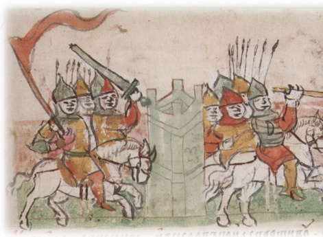 Взятие Минска Изяславом Ярославичем Киевским, Святославом Ярославичем Черниговским и Всеволодом Ярославичем Переяславским во время похода на Всеслава Брячиславича Полоцкого; пленение жителей Минска по взятии города.