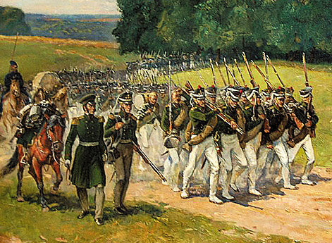 Отступление арьергарда генерала И.С. Дорохова в июле 1812 года