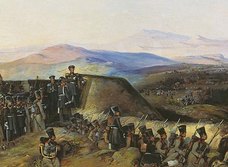 Боевой эпизод из русско-турецкой войны 1828–1829 годов.