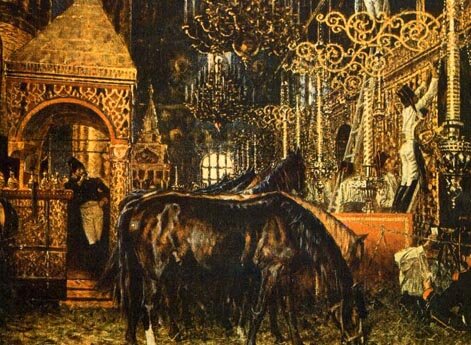 В Успенском соборе