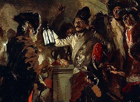 Bonsoir, Messieurs! (фр. Добрый вечер, господа!). Фридрих Великий в Лиссе.