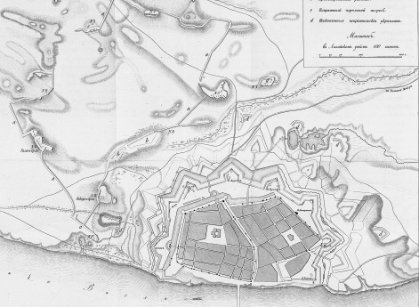 План осады крепости Торна