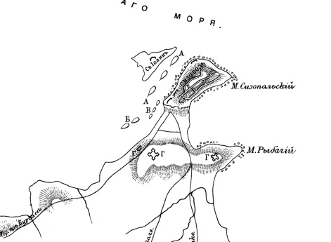 План сражения под Сизополем 15 февраля 1829 года