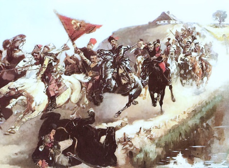 Бой конфедератов с русским отрядом