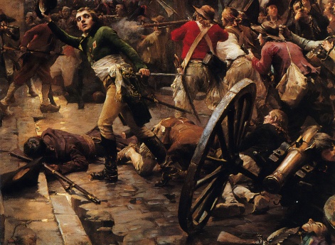 Анри де Ларошжаклен в битве при Шоле в 1793 году