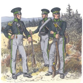 Ганновер. Фельегерский корпус фон Кильмансегге (1813-14)