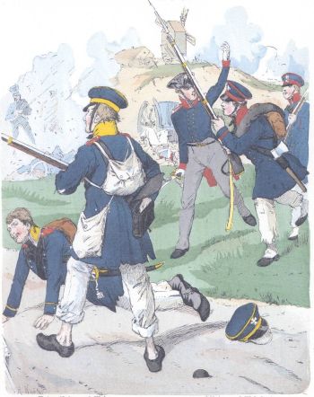 Пруссия. Ландвер Силезии и Курмарка (1813)