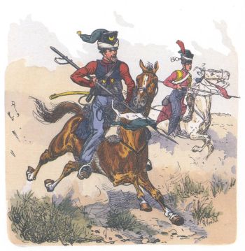 Франция. Гвардия. Литовские татары (1813)