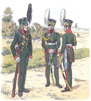 Пруссия. Берлинская волонтерная егерская рота (1813)