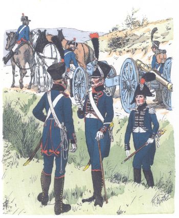 Гессен-Дармштадт. Артиллерия (1809)