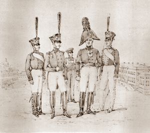 Новый подпрапорщик в лейб-гвардии Семеновском полку - Петр Чаадаев 