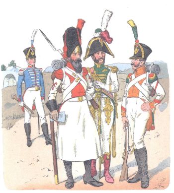 Неаполь. Линейная пехота (1812)