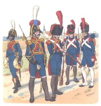Франция. Гвардия. Пешая артиллерия