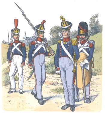 Мекленбург-Шверин. Гренадерский гвардейский батальон (1813-14)