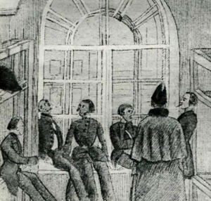 Защищал публично в университете мою диссертацию на степень доктора философии