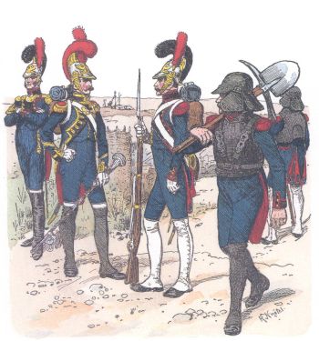 Франция. Гвардия. Инженерные войска (1810)